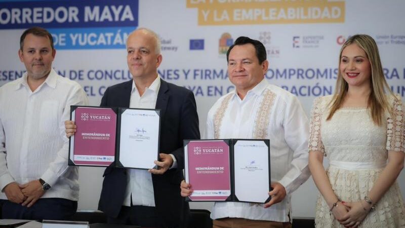Yucatán y Unión Europea acuerdan hoja de ruta por el trabajo digno en el turismo.