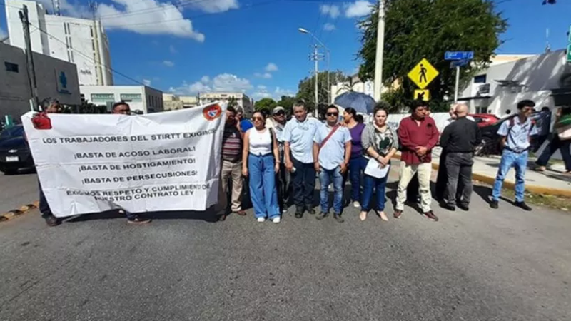 Trabajadores de radio, televisión y telecom anuncian paro nacional.