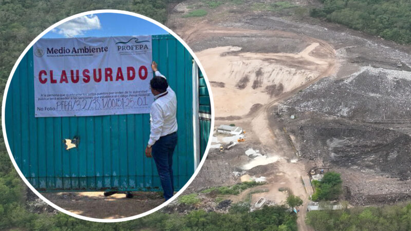 Ordena tribunal suspender basurero de Kanasín por amenazar el acuífero.