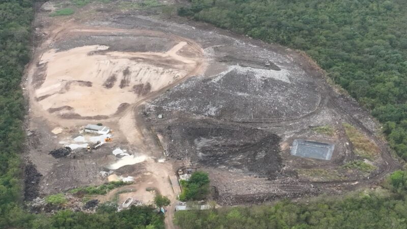 Juez Federal ordena reforzar clausura del basurero de Kanasín.
