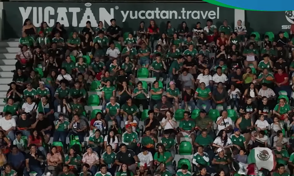 Histórica asistencia en las Zonas Fan de Yucatán.